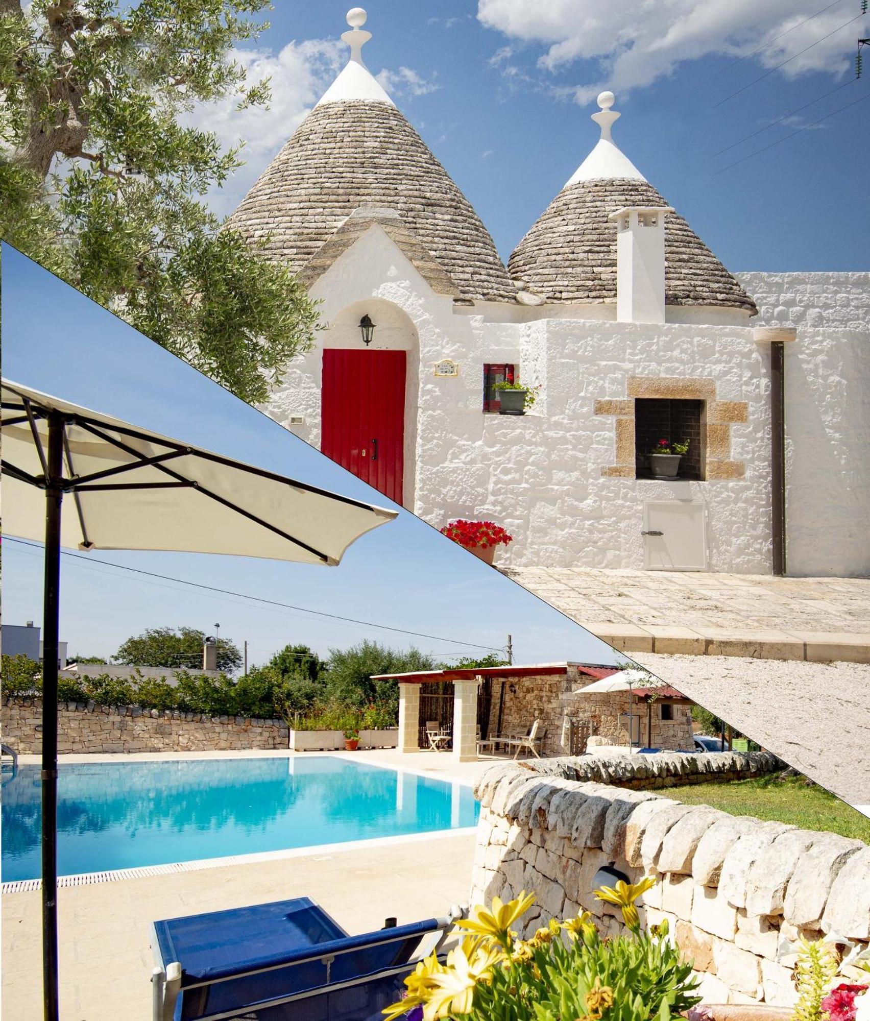 I Trulli Degli Ulivi Villa Locorotondo Kültér fotó